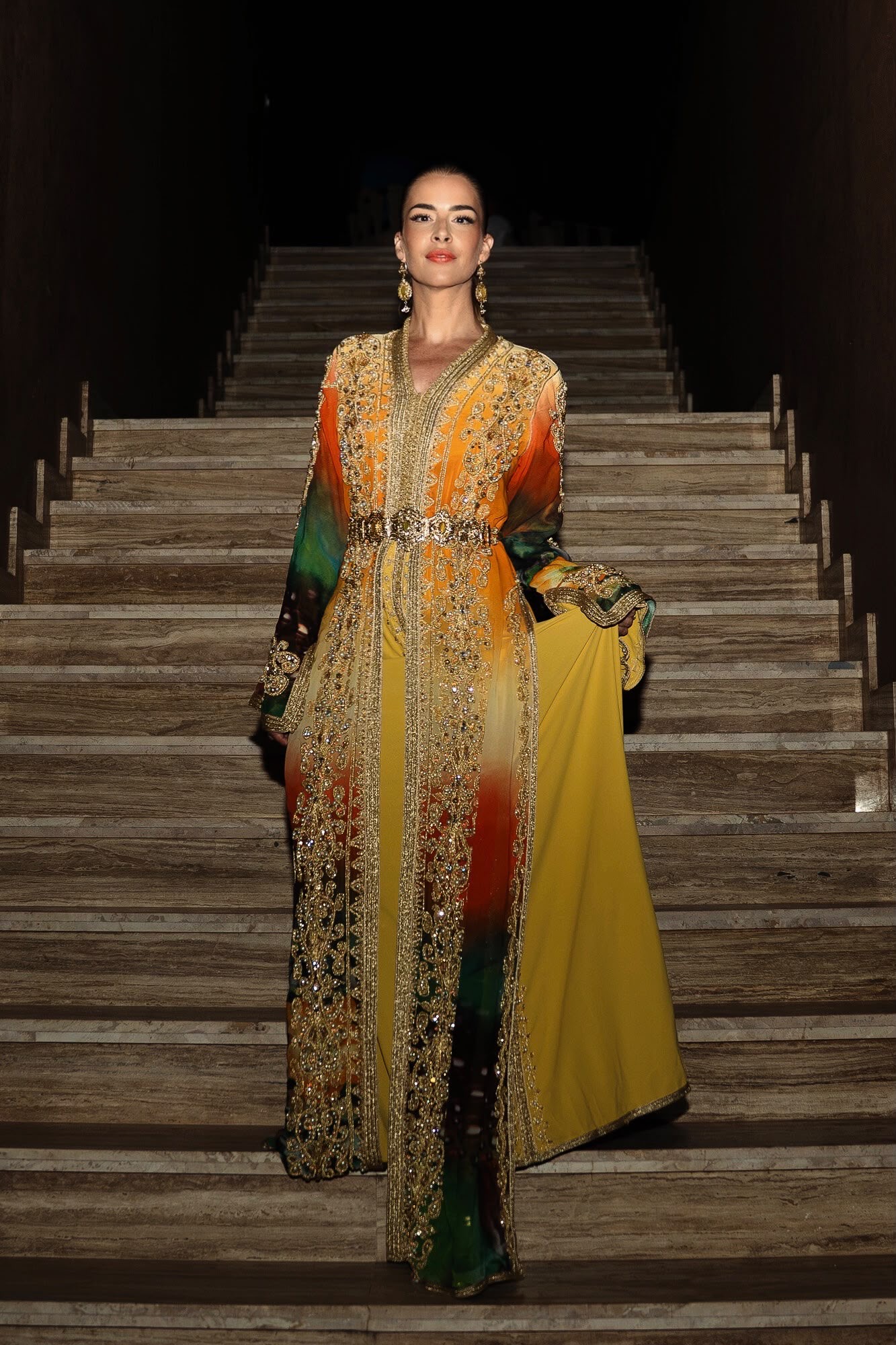 Caftan CAFTAN DESIGN porté lors d'un événement